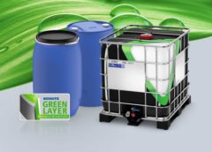 Die IBCs der Green Layer Serie verfügen über eine UN-Zulassung. (Foto: Schütz)