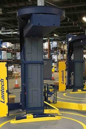 Die Laderampe wird durch Stretchwickler effizienter und sicherer. (Fotos: Lantech) Die Laderampe wird durch Stretchwickler effizienter und sicherer. (Fotos: Lantech)