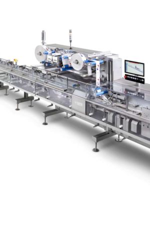 Die neue Schlauchbeutelmaschine JT ADVANCE erreicht Hochleistung bei Produkten wie Schokoladen- und Müsliriegel, Snacks und Pralinen. (Foto: SACMI Packaging & Chocolate Swiss SA) Die neue Schlauchbeutelmaschine JT ADVANCE erreicht Hochleistung bei Produkten wie Schokoladen- und Müsliriegel, Snacks und Pralinen. (Foto: SACMI Packaging & Chocolate Swiss SA)
