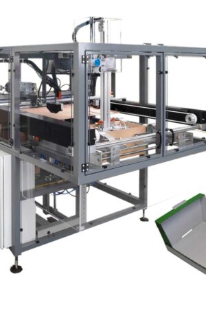 Die Trayaufrichter aus der TE-B-Serie verfügen über einen einzigartigen Aufnahmerahmen, der die Displaytray-Zuschnitte präzise in die Maschine einführt und auf vier Seiten verklebt. (© Lantech) Die Trayaufrichter aus der TE-B-Serie verfügen über einen einzigartigen Aufnahmerahmen, der die Displaytray-Zuschnitte präzise in die Maschine einführt und auf vier Seiten verklebt. (© Lantech)