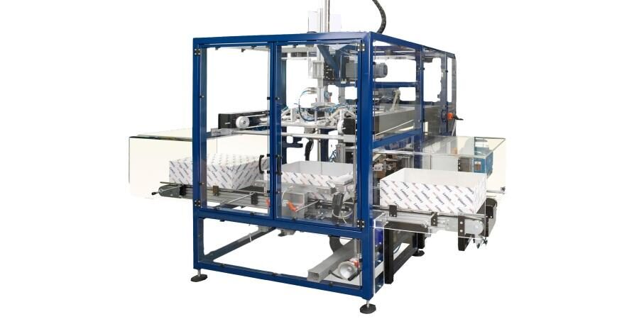 Der automatische Bedeckler LA-1000 von Lantech verarbeitet alle gängigen Formate (Foto: Lantech)