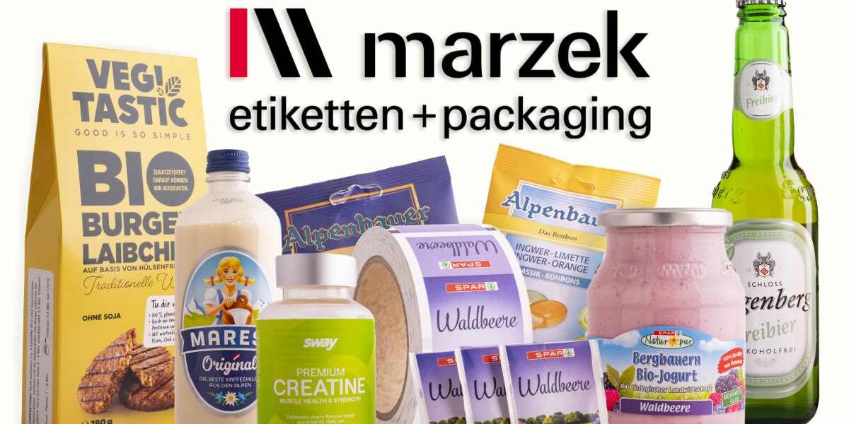 Marzek Etiketten+Packaging kann sämtliche Anforderungen im verkaufsfördernden Verpackungs- und Etikettierungsbereich erfüllen. (Foto: Marzek Etiketten+Packaging) Marzek Etiketten+Packaging kann sämtliche Anforderungen im verkaufsfördernden Verpackungs- und Etikettierungsbereich erfüllen. (Foto: Marzek Etiketten+Packaging)